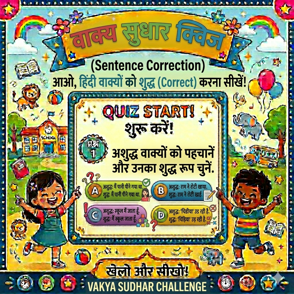 वाक्य सुधार